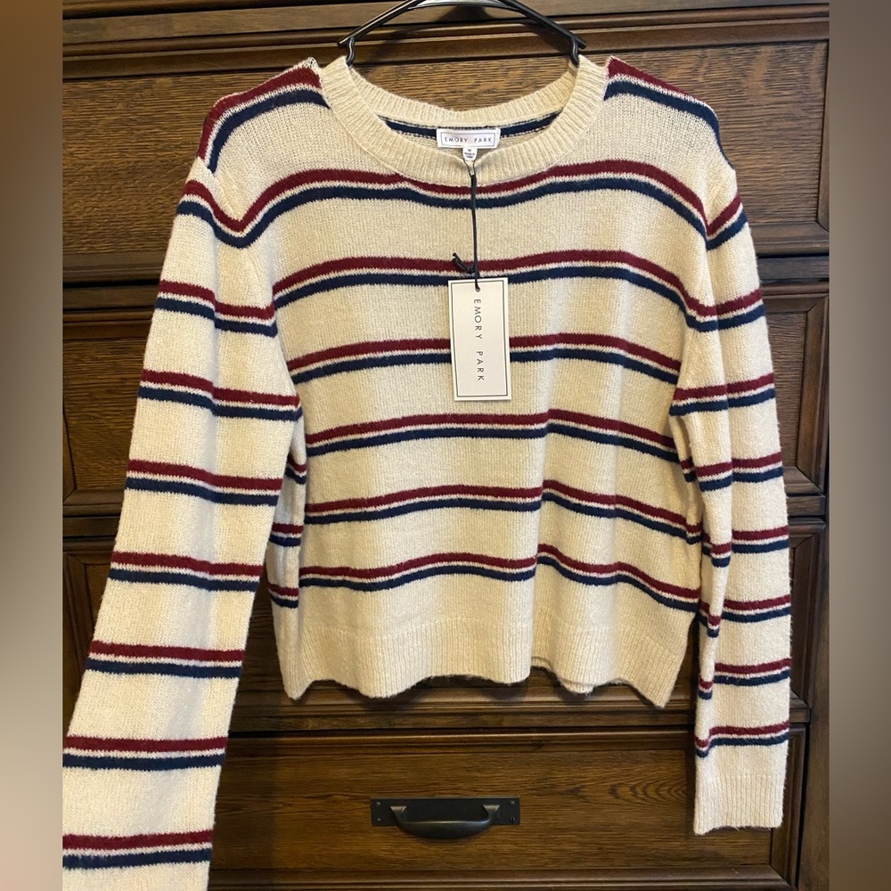 Emory park womens M cropped sweater